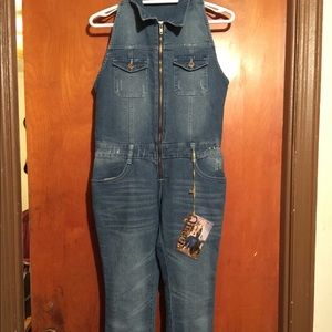 Jean sleeveless jumper